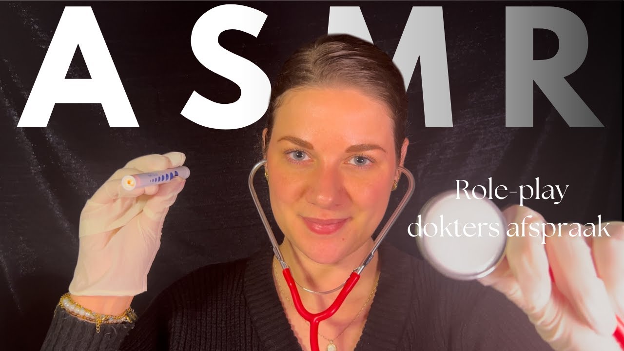 ASMR | ☆ Role-play Dokters controle afspraak ☆ | personal attention | Dutch | ASMaRja