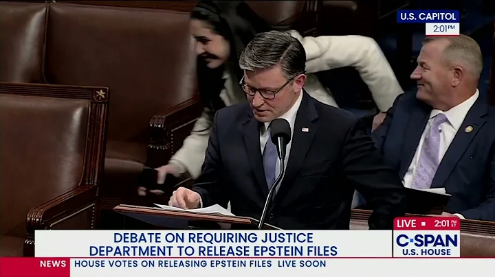 Speaker Johnson Gives Floor Remarks Ahead of Vote to Release the Epstein Files