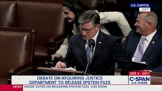 Famous Speaker Johnson Gives Floor Remarks Ahead of Vote to Release the Epstein Files Net Worth