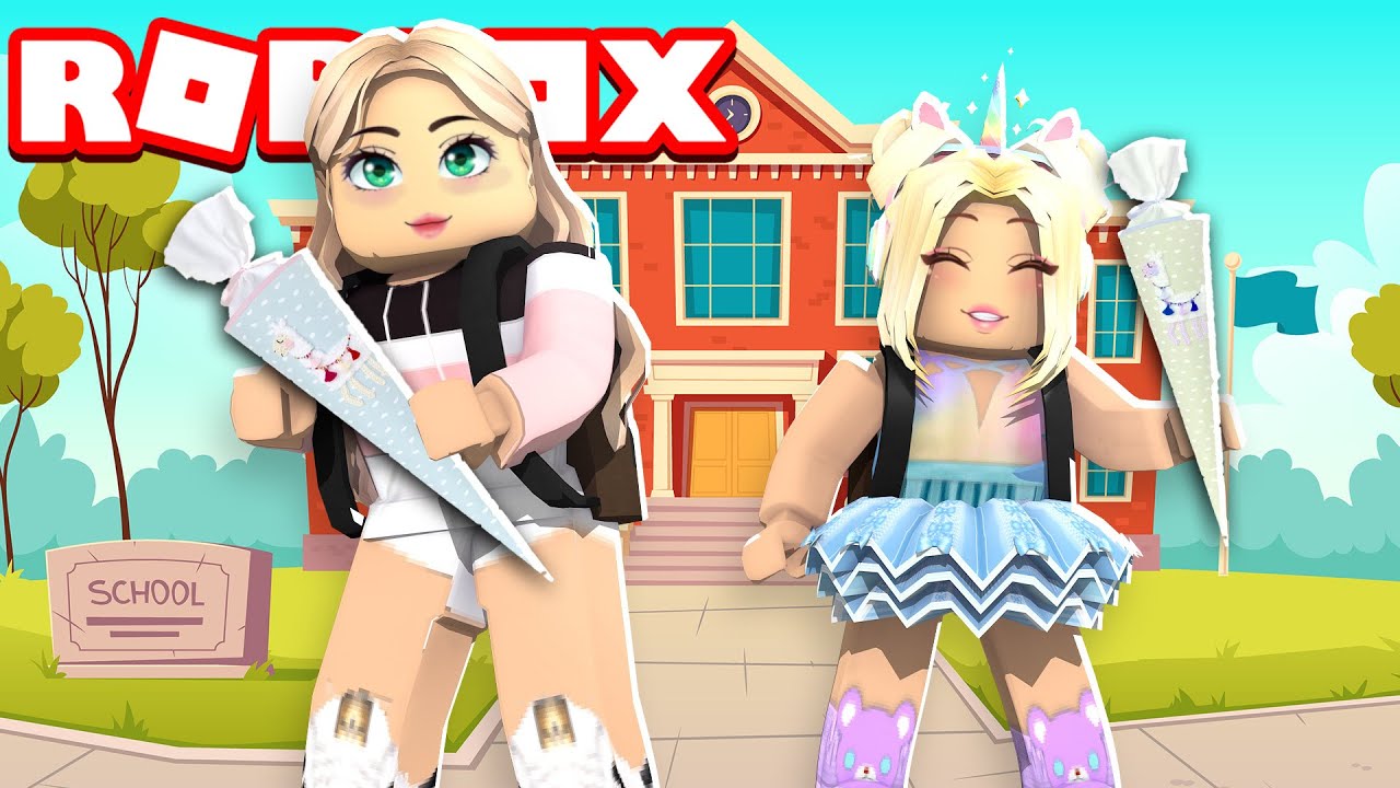 ISY und RONJAs ERSTER SCHULTAG in BROOKHAVEN?! - Roblox - YouTube