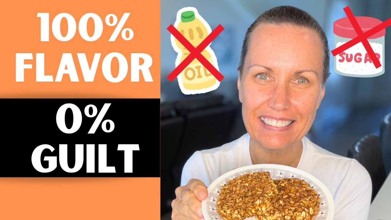 ЛЕГКОЕ тыквенно-пряное овсяное печенье | Одобрено WFPB Weight Loss!