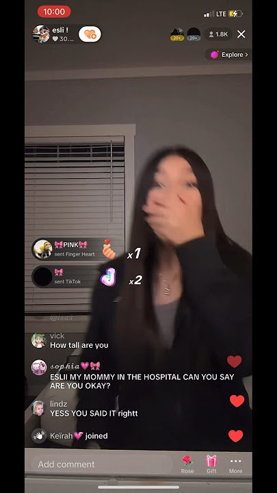 Esli from TikTok admits she is dating  Jose on TikTok live #tiktok #tiktokers #influencer #Esli