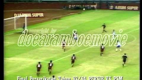 FINAL PERSERIKATAN TAHUN 93/94 PERSIB Bandung VS PSM Ujungpandang