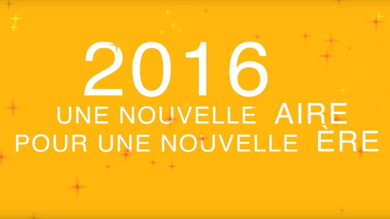 Voeux 2016 Une nouvelle aire pour une nouvelle ère ! ITC