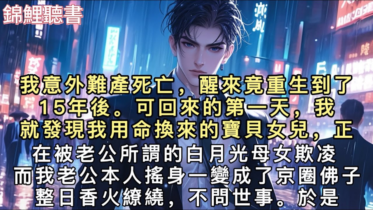 我意外難產死亡，醒來竟重生到了15年後。可回來的第一天，我就發現我用命換來的寶貝女兒，正在被老公所謂的白月光母女欺凌。#重生 #小說