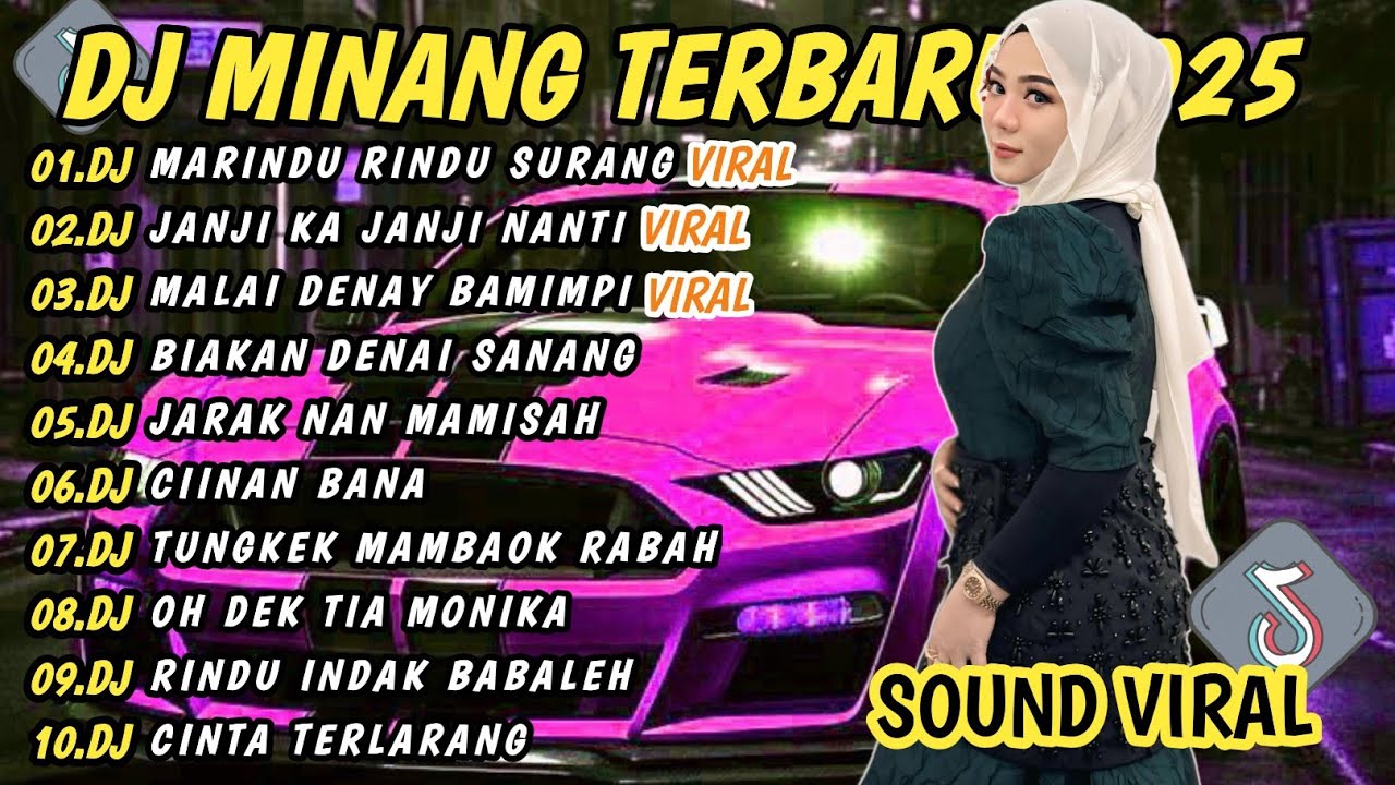 DJ MINANG TERBARU 2025 FULL BASS | VIRAL DJ MARINDU RINDU SURANG || JANJI KA JANJI NANTI