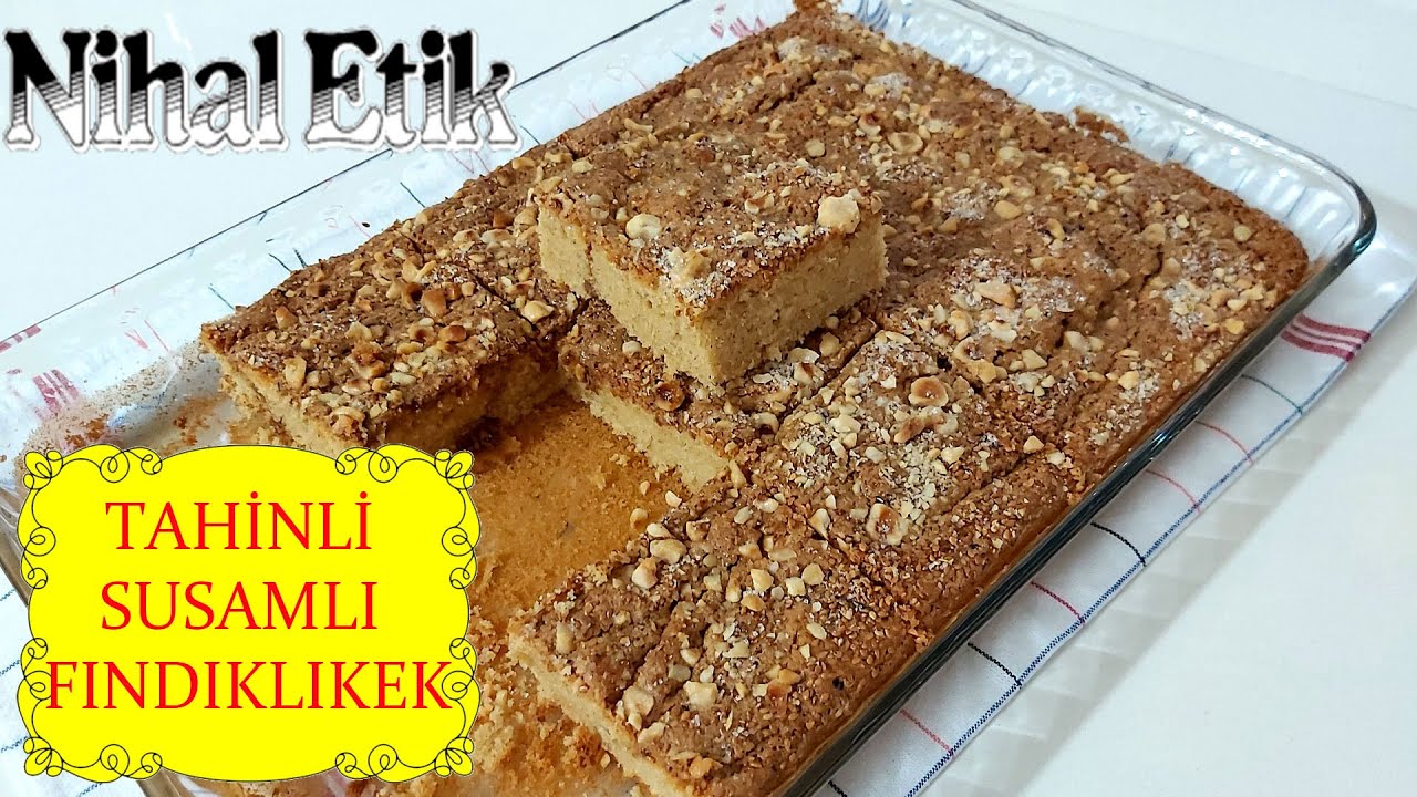 LEZZET GARANTİLİ ???? MUHTEŞEM KEK???? |Tahinli Susamlı Fındıklı Kek LEZZET GARANTİLİ ???? MUHTEŞEM KEK???? |Tahinli Susamlı Fındıklı Kek