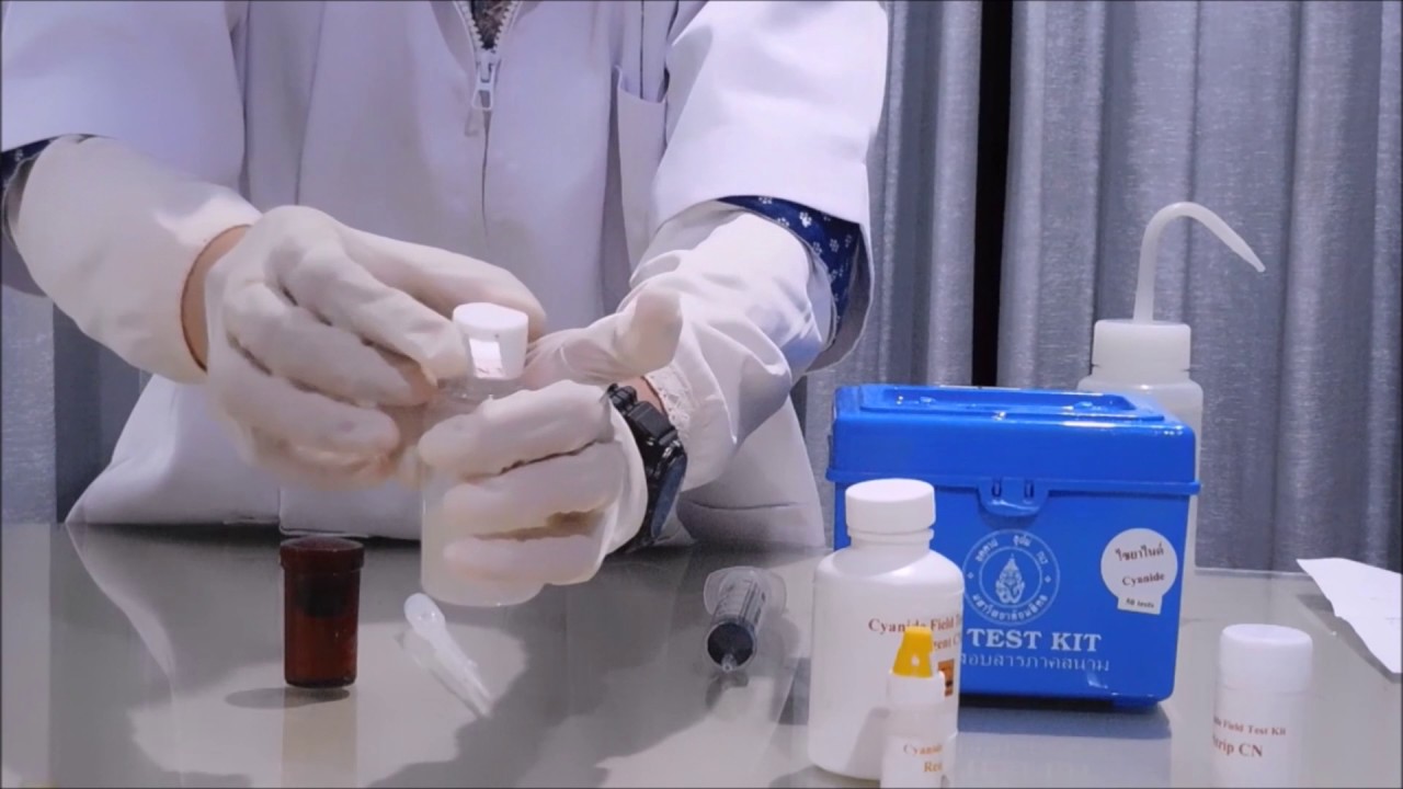 Pengujian Cyanide Test Kit pada Sampel Singkong