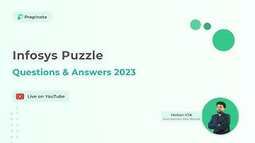 Infosys Puzzles Questions and Answers 2023 (All slots Questions 2023)