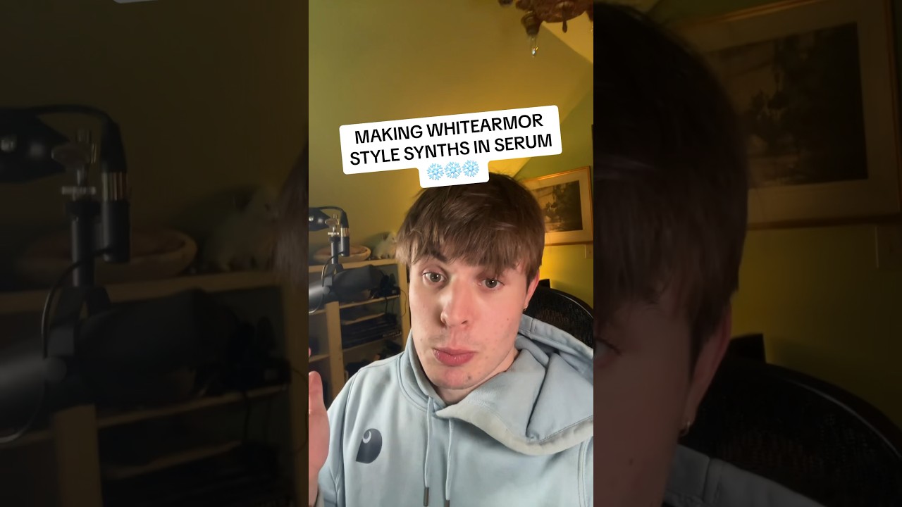 MAKING WHITEARMOR STYLE SYNTHS IN SERUM ❄️❄️❄️