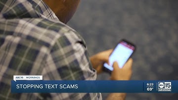 Stopping text scams: Learn why it