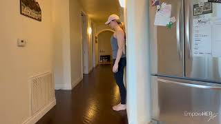 How to do the Hip Hinge to Wall