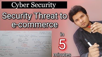 Security threat to e-commerce-electronic payment system,ecash,credit/debit card in hindi | MCA