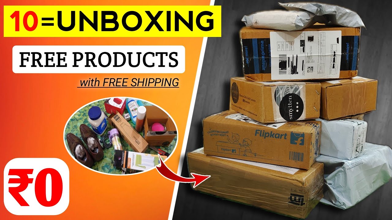 🔥 Unboxing 100% Free Products | free products unbox | free online Shopping 2022 | free products