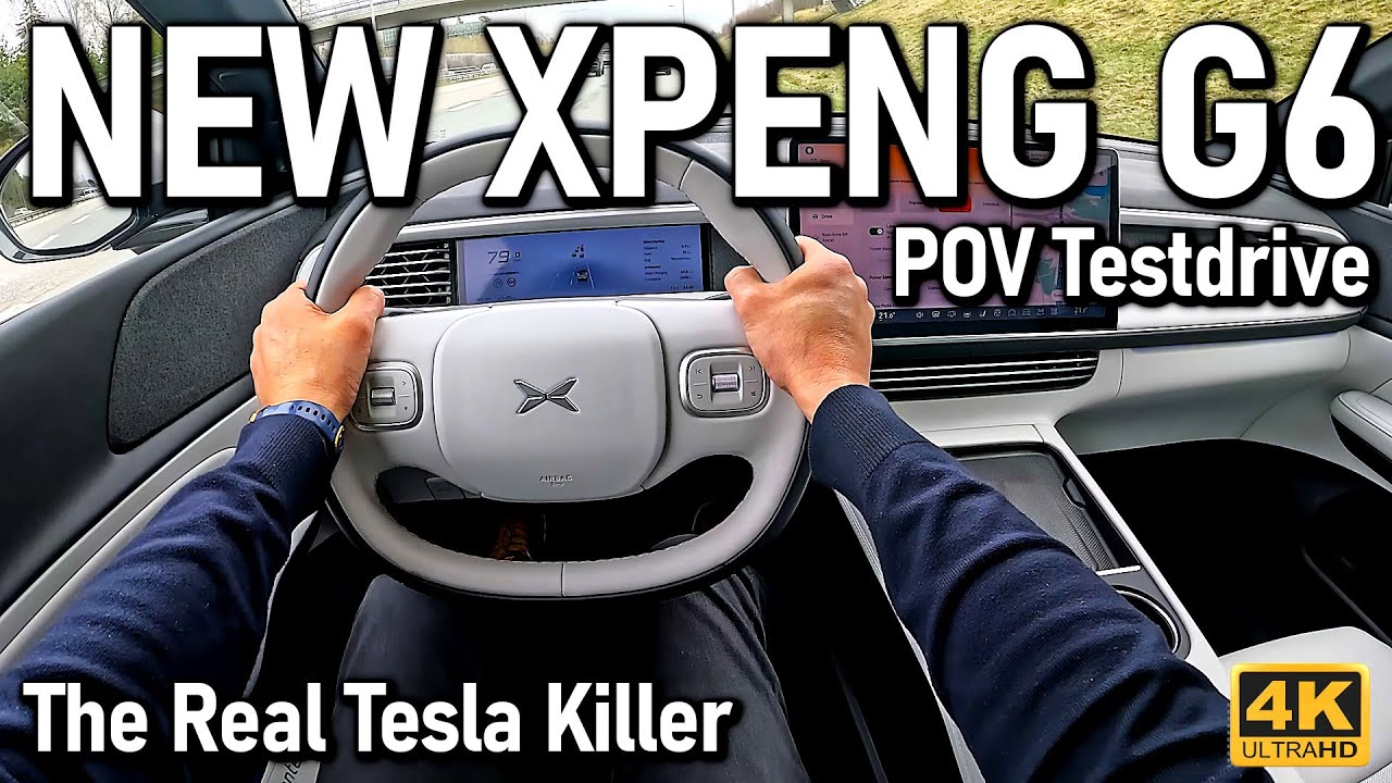 NEW Xpeng G6 Performace POV Test Drive - Real Tesla killer