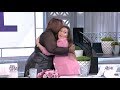 Adrienne and Loni Demonstrate Proper Hugging Protocol