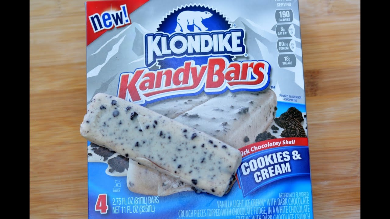 Ice Creamed My Pants - Klondike Kandy Bars Cookies & Cream