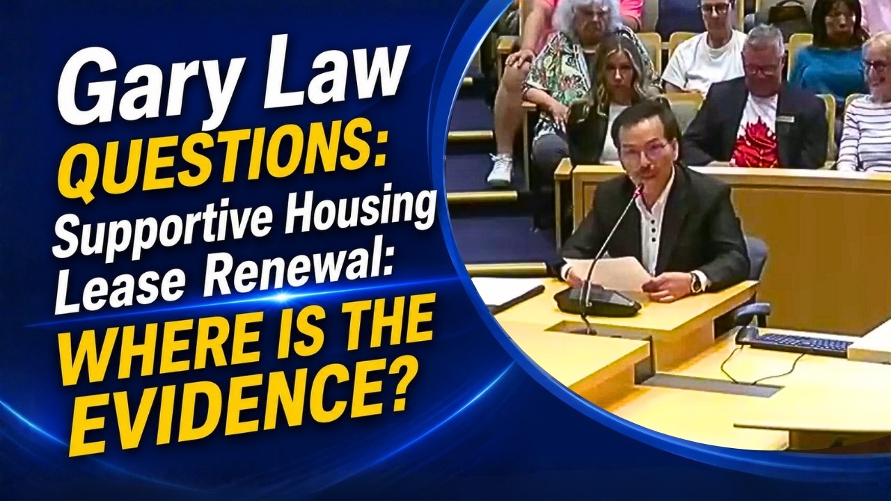YouTube: Gary Law Questions Richmond Supportive Housing Renewal