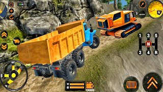 Backhoe Loader JCB Simulator Gameplay - Indian Vehicles Truck JCB Driving - Android Gameplay screenshot 2