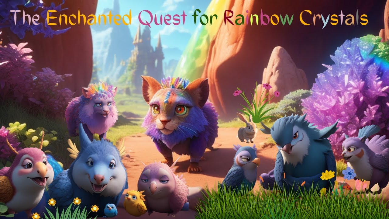 Discover the Enchanted Quest for Rainbow Crystals - YouTube