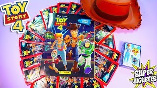 Llenando un album de Toy Story 4 con Stickers de Panini - Mis superjuguetes