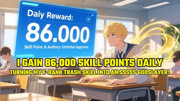 I Gain 86,000 Skill Points DAILY, Turning My F-Rank Trash Skill into an SSSSS-Rank GODSLAYER!