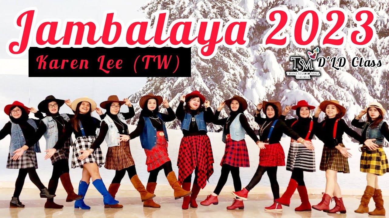 Jambalaya 2023 [Line Dance] Choreo by Karen Lee (TW) Demo by TSM D'LD