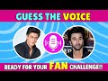 Guess Bollywood Actor By Voice | Male Edition | अवाज से बालीवुड हीरो के नाम बताऐ | Bollywood Quiz-I