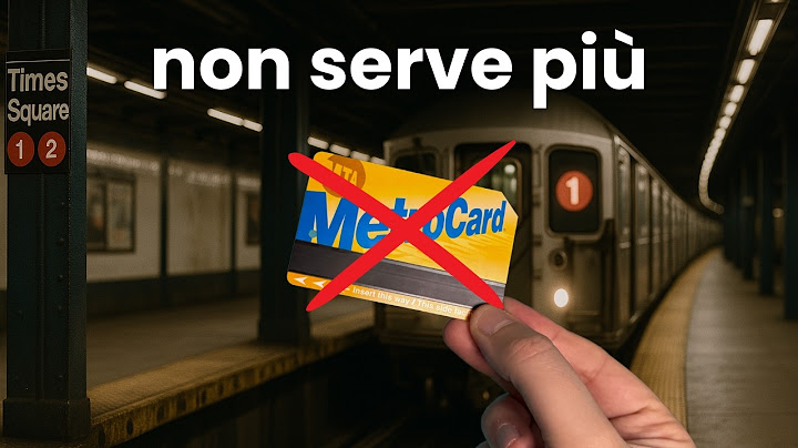 Come funziona la METRO di New York? GUIDA COMPLETA