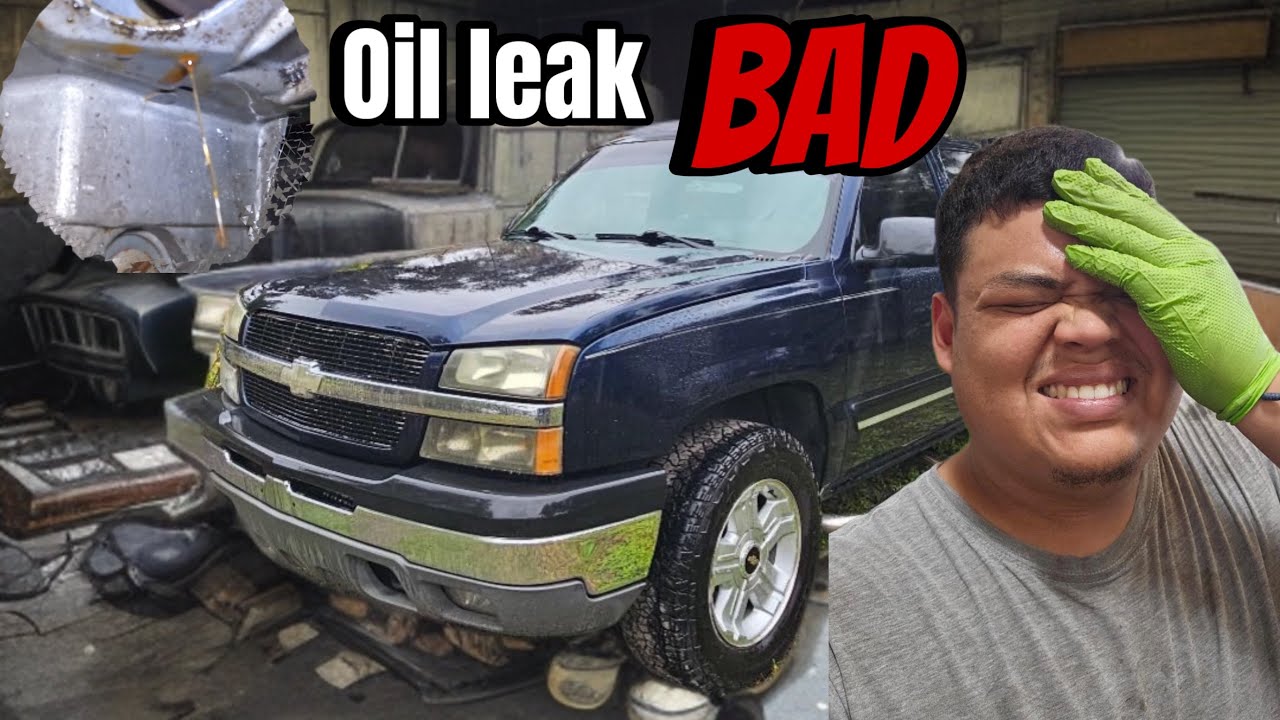 How to replace a Rear Main Seal on a Chevy Silverado  (bad oil leak)