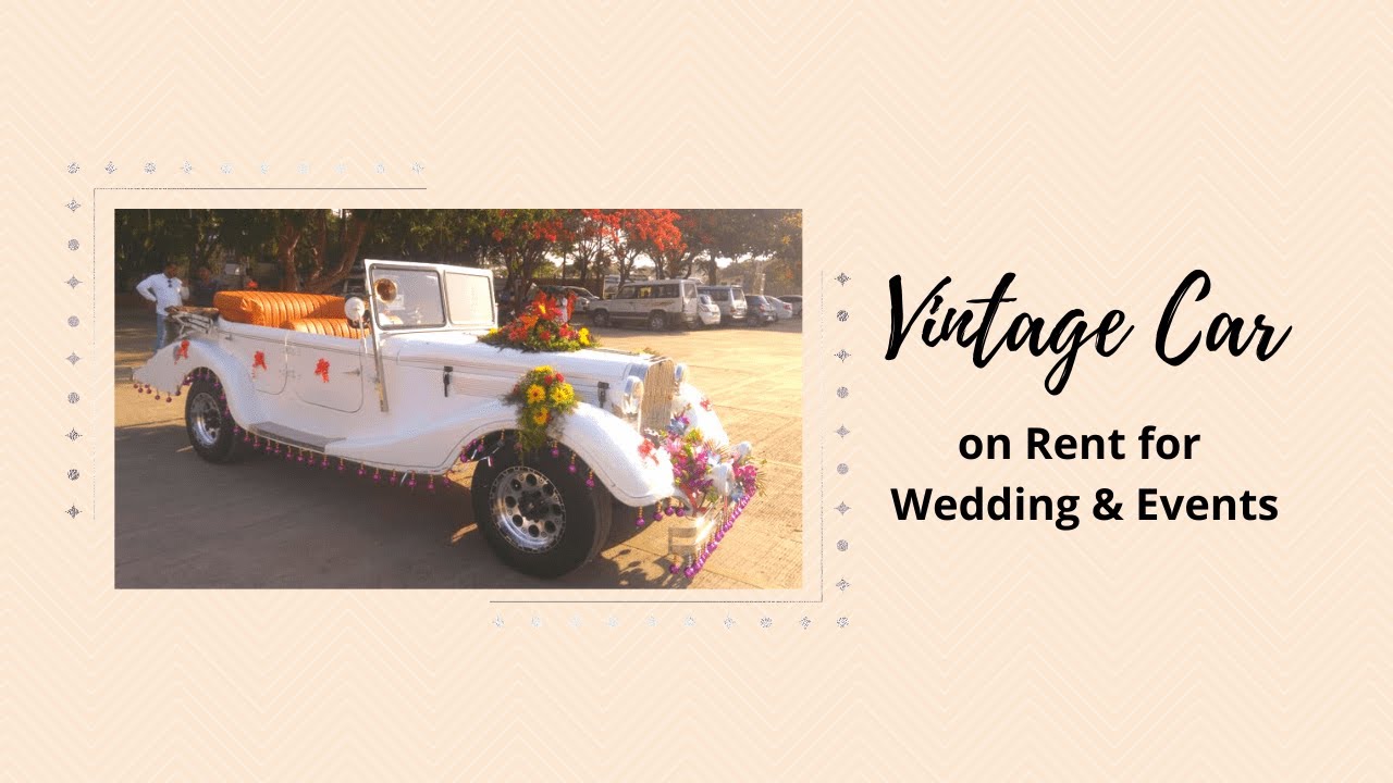 Vintage Car on Rent Pune | Luxury Car on Rent Pune #shorts - YouTube