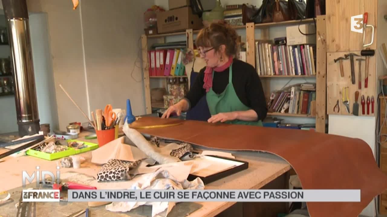 MADE IN FRANCE : Dans l'Indre, le cuir se façonne avec passion