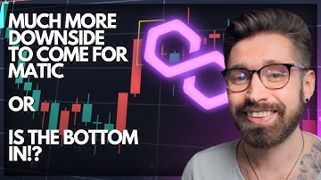 POLYGON PRICE PREDICTION 2022💎MUCH MORE DOWNSIDE COMING FOR MATIC OR IS THE BOTTOM IN!? - WATCH OUT👑