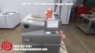 GBC AP-2 Ultra Automatic Paper Punch