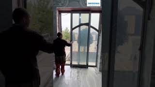 PORTAL PSK Comfort от SIEGENIA со smart-стеклом.