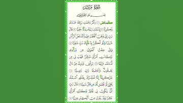 سورة مريم #بصوت #الشيخ سعد الغامدي #duet راحة نفسية لا توصف