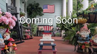 Gathering Ideas For My Patriotic Porch| Come Browse Hobby Lobby With Me. 