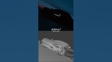 McLaren 765LT – CGI Behind the Scenes | Blender Process #Shorts