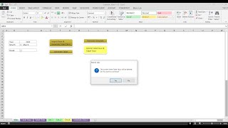 VBA Excel: Creating Timesheet with exported database