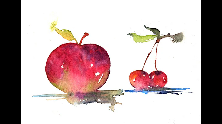 LooseWatercolours 'Apple and Cherry' with Andrew Geeson