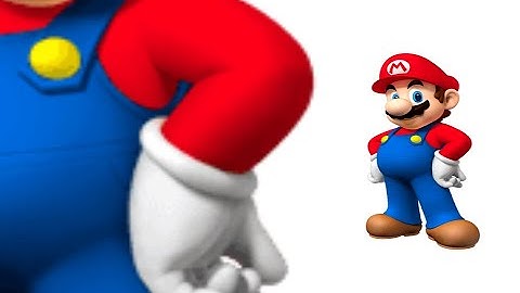 Guess the Zoomed In Characters Part 1 - Super Mario