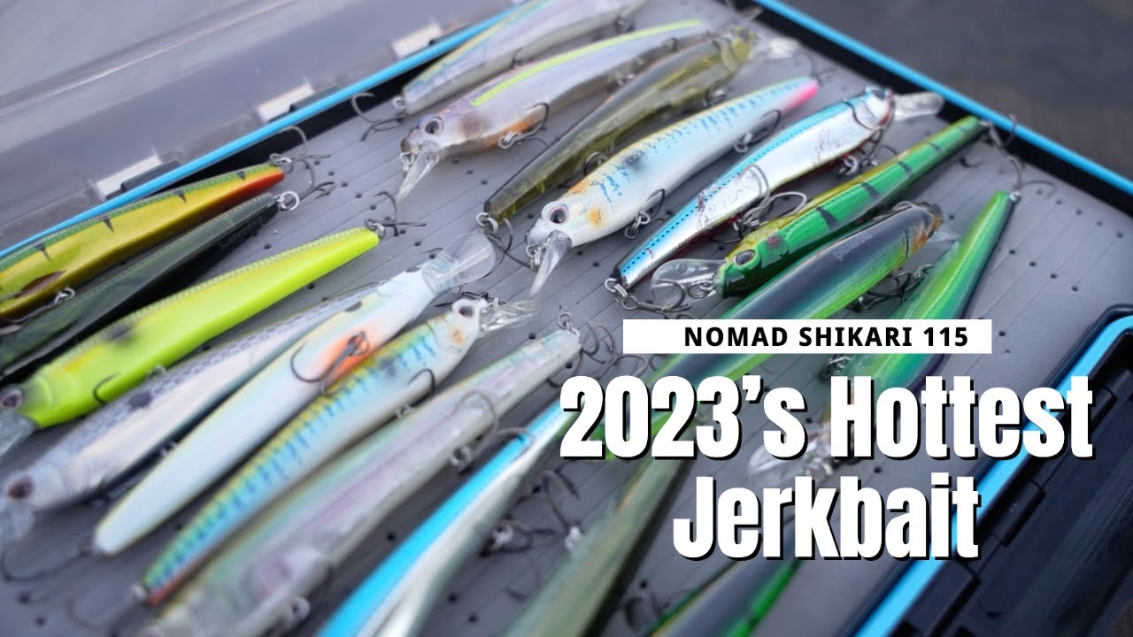 The Hottest Jerkbait for 2023 - @NomadTackle Shikari 115 Jerkbait