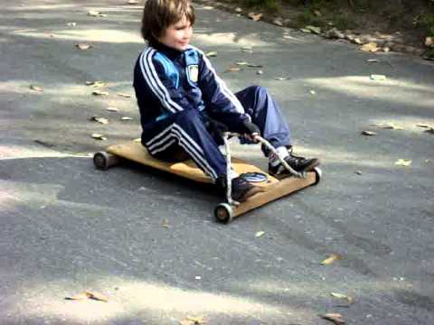 carrito a rulemanes - YouTube