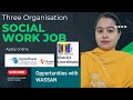 Social work jobsalary rs42 to 48 lakhsocial work best youtube channel by geetanjali maam
