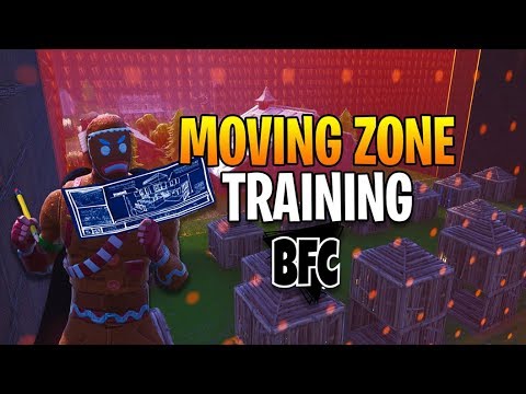 real moving zone training fortnite creative - fortnite moving zone creative code donnysc