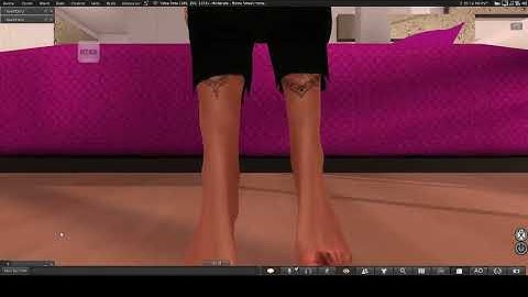 SECOND LIFE MESH PEDICURE REVIEW/TUTORIAL *KUPRA FRIENDLY*