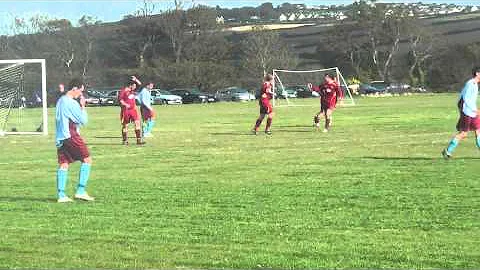 Ryan Holdaway scores for Marown v Union Mills (1-3...