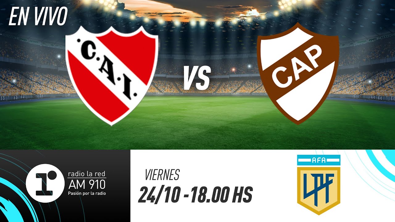 INDEPENDIENTE VS. PLATENSE | COPA ARGENTINA | RADIO LA RED EN VIVO