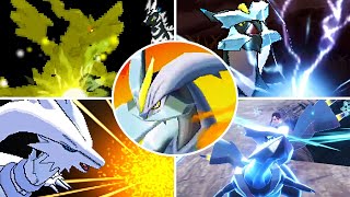 Pokémon Game : Reshiram, Zekrom and Kyurem Signature Moves (2011 - 2023)