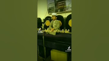 @wquran قرآن كريم  بصوت جميل القارئ الصغير  عبدالرحمن المصرى سوره النبأ@